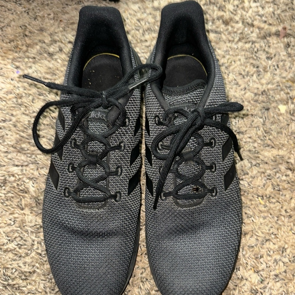 Adidas Men's Black Athletic Shoes - Size 12